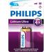 Philips baterie 9V Ultra lithium