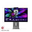 Philips LCD 27E3U7903 27" IPS 5K/5120x2880@70Hz/4ms/500cd/HDMI/2xUSB/TB4/USB-C dock/RJ45/Webcam/Repro/Pivot/HAS/VESA