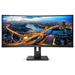 Philips LCD 346B1C 34" zakřivený VA/3440x1440@100Hz/5ms/300cd/HDMI/DP/4xUSB/USB-C dock/RJ45/Repro/HAS/VESA