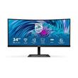 Philips LCD 346E2CUAE 34" zakřivený VA/3440x1440@100Hz/1ms/300cd/HDMI/DP/4xUSB/USB-C/Repro/HAS/VESA