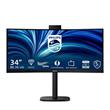 Philips LCD 34B2U3600CH 34" zakř. VA/3440x1440@120Hz/4ms/300cd/2xHDMI/DP/4xUSB/USB-C dock/RJ45/Webcam/Repro/HAS/5 let