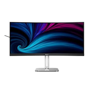 Philips LCD 34B2U5600C 34" zakřivený VA/3440x1440@120Hz/4ms/300cd/2xHDMI/DP/6xUSB/USB-C dock/RJ45/Repro/HAS/5 let