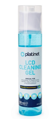 PLATINET LCD CLEANING LIQUID + MICROFIBER 250M LPFS6255