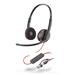 Poly BW 3220 Stereo USB-C HS +USB-C/A