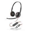 Poly BW 3220 Stereo USB-C HS +USB-C/A