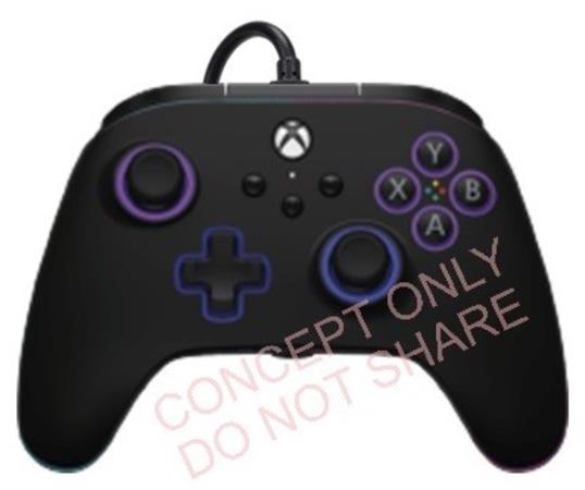 PowerA Advantage Wired Controller for Xbox Series X|S with Lumectra - Black