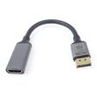 PremiumCord Adaptér USB-C na HDMI rozlišení obrazu 8K@60Hz,4K@144Hz Aluminium 20cm