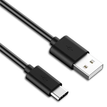 PremiumCord Kabel USB 3.1 C/M - USB 2.0 A/M, rychlé nabíjení proudem 3A, 1m - černý