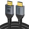 PremiumCord Ultra HD HDMI 2.2 kabel 16K@60Hz, 8K@240Hz, 4K@480Hz zlacené 1m