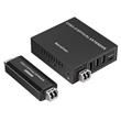 PremiumCord USB 3.2 5Gbps Super-speed 4-portový 150m Multi-mode optický extender