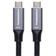 PremiumCord USB-C kabel ( USB 3.2 GEN 2, 5A, 100W, 10Gbit/s ) černý 5m