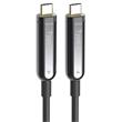 PremiumCord USB-C optický fiber video AOC kabel rozlišení 4K@60Hz 1080p délka:30m