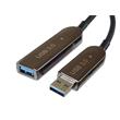 PremiumCord USB3.0 + 2.0 prodlužovací optický AOC kabel A/Male - A/Female 10m