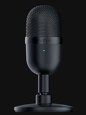 Razer Seiren Mini - black - stolní streamovací mikrofon, černá