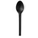 REFORK - Lžíce z přírodního materiálu, black, 25ks