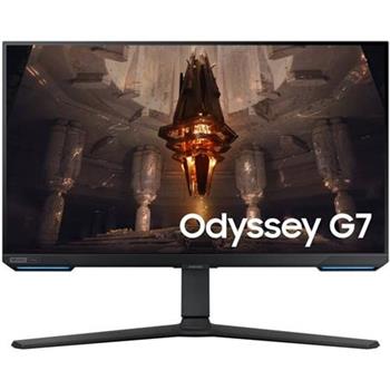 Samsung LCD Odyssey G70B 28" IPS/3840x2160/144Hz/1ms/DP/2xHDMI/2xUSB 3.0/RJ-45/výškově nastavitelný/pivot/vesa/repro