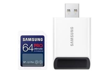 Samsung SDXC PRO ULTIMATE/SDXC/64GB/200MBps/UHS-I U3,V30+Adaptér