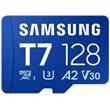 Samsung T7/Micro SDXC/128GB/UHS-I U3 / Class 10/Modrá + Adaptér