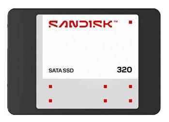 SANDISK 320 SATA III, 256 GB, SSD disk 2,5", 3D NAND, 545MB/s