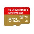 SanDisk Extreme GO MicroSD UHS-I 512GB 240MB/s(R) / 160MB/s(W)