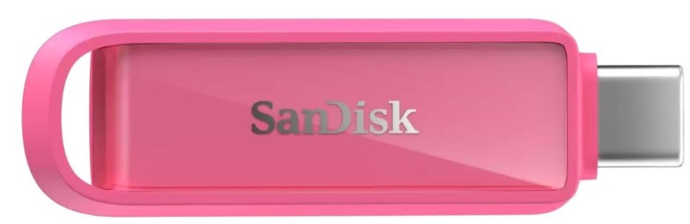 SanDisk Phone Drive Flash Disk 512GB USB-C, růžový