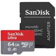 SanDisk Ultra microSDXC karta 64GB (140MB/s, A1, Class 10, UHS-I) - Imaging Packaging + SD adaptér