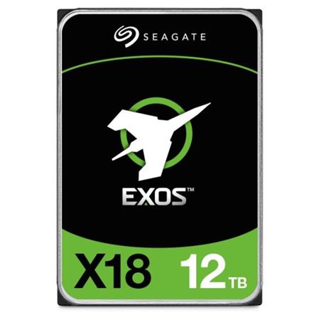 Seagate Exos X18 HDD, 12TB, 3.5", SAS, 256MB cache, 7.200RPM