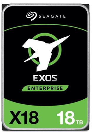 Seagate Exos X18 HDD, 18TB, 3.5", SATAIII, 256MB cache, 7.200RPM bulk