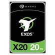 Seagate Exos X20 HDD, 20TB, 3.5", SAS, 256MB cache, 7.200RPM