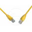 Solarix Patch kabel CAT5E SFTP PVC 10m žlutý snag-proof C5E-315YE-10MB