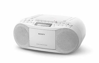 SONY CFD-S70 Přehrávač CD,audiokazety Boombox - White