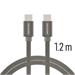 SWISSTEN DATA CABLE USB-C / USB-C TEXTILE 1,2M GREY