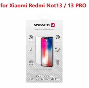 SWISSTEN OCHRANNÉ TEMPEROVANÉ SKLO PRO XIAOMI REDMI NOTE 13 / 13 PRO 4G / 5G RE 2,5D