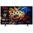 TCL 43C655 SMART TV 43" LED/4K UHD/Direct LED/3xHDMI/USB/LAN/GoogleTV