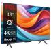 TCL 43T7B SMART TV 43" QLED/4K UHD/Direct LED/3xHDMI/USB/LAN/GoogleTV