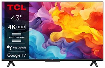 TCL 43V6B SMART TV 43" LED/4K UHD/Direct LED/3xHDMI/USB/LAN/GoogleTV