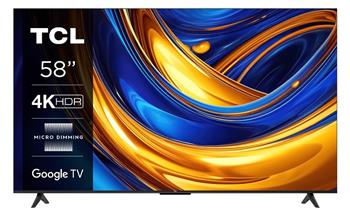 TCL 58P655 SMART TV 58" LED/4K UHD/Direct LED/3xHDMI/USB/LAN/GoogleTV