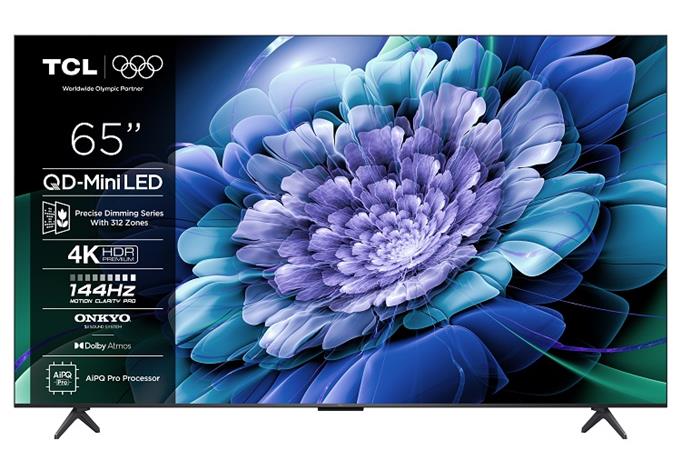 TCL 65C69K SMART TV 65" QLED/4K UHD/Mini LED/144Hz/4xHDMI/USB/LAN/GoogleTV Poškozená krabice