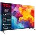 TCL 85V6B SMART TV 85" LED/4K UHD/Direct LED/3xHDMI/2xUSB/LAN/GoogleTV