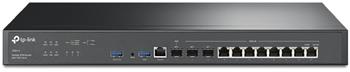 TP-Link ER8411 Omada VPN Router s porty 10G ((2× 10GE SFP+, 1× 1GE SFP, 8× 1GE, 1× RJ45 Console Ports, 2× USB Ports (Co
