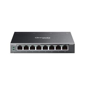 TP-Link ES208GP Omada 8portový gigabitový Easy Managed switch s 8 porty PoE+