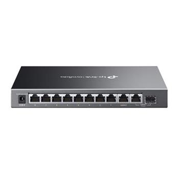 TP-Link ES210GMP Omada 10portový gigabitový Easy Managed switch s 8 porty PoE+