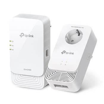 TP-Link PGW2440 KIT Sada powerline adaptéru a zásuvky G.hn2400 s Wi-Fi 6 AX1800