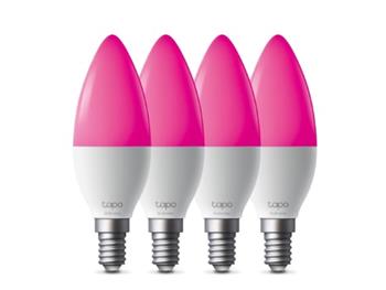 TP-Link Tapo L430C(4-pack) Chytrá vícebarevná žárovka