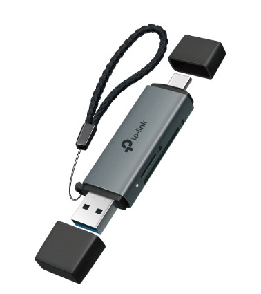 TP-Link UA430D USB3.0 Type-C & Type-A to SD & microSD 3.0 Adapter