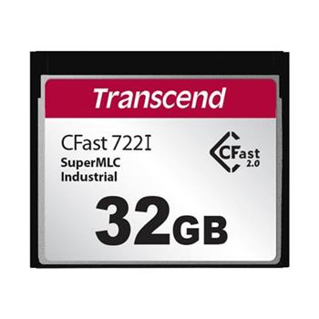 Transcend 32GB INDUSTRIAL TEMP CFAST CFX722I (MLC) paměťová karta (SLC mode), 51