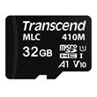 Transcend 32GB microSDHC410M UHS-I U1 (Class 10) A1 V10 MLC průmyslová paměťová karta (bez adaptéru)