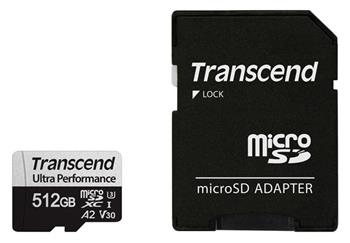 Transcend 512GB microSDXC 340S UHS-I U3 V30 A2 3D