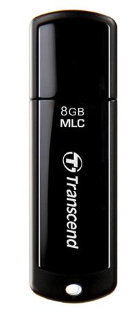 Transcend 8GB JetFlash 270M, USB 3.1 Gen 1 průmyslový flash disk (MLC NAND), 160MB/s R, 40MB/s W, černá