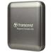 Transcend ESD420C 2TB, USB 20Gbps Type C, Externí odolný SSD disk (3D NAND flash), 2000MB/R, 2000MB/W, Magsafe, šedý